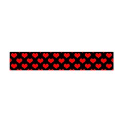 Love Pattern Hearts Background Flano Scarf (mini)