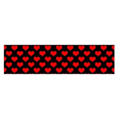 Love Pattern Hearts Background Satin Scarf (oblong)