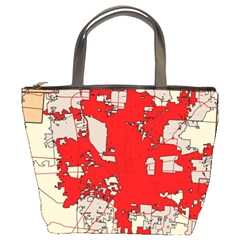 Map Of Franklin County Ohio Highlighting Columbus Bucket Bags by Amaryn4rt