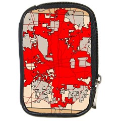 Map Of Franklin County Ohio Highlighting Columbus Compact Camera Cases