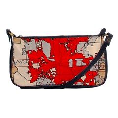 Map Of Franklin County Ohio Highlighting Columbus Shoulder Clutch Bags by Amaryn4rt