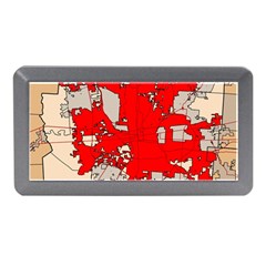 Map Of Franklin County Ohio Highlighting Columbus Memory Card Reader (mini)