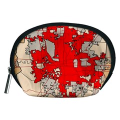 Map Of Franklin County Ohio Highlighting Columbus Accessory Pouches (medium)  by Amaryn4rt