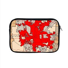 Map Of Franklin County Ohio Highlighting Columbus Apple Macbook Pro 15  Zipper Case