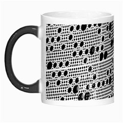 Metal Background Round Holes Morph Mugs by Amaryn4rt