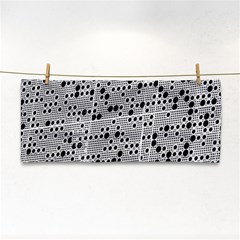 Metal Background Round Holes Cosmetic Storage Cases