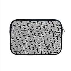 Metal Background Round Holes Apple Macbook Pro 15  Zipper Case