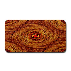 Orange Seamless Psychedelic Pattern Medium Bar Mats by Amaryn4rt