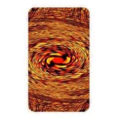 Orange Seamless Psychedelic Pattern Memory Card Reader