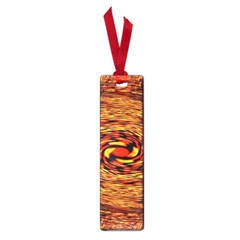 Orange Seamless Psychedelic Pattern Small Book Marks