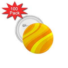 Orange Yellow Background 1 75  Buttons (100 Pack) 