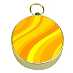 Orange Yellow Background Gold Compasses