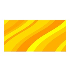 Orange Yellow Background Satin Wrap