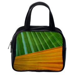 Pattern Colorful Palm Leaves Classic Handbags (one Side)