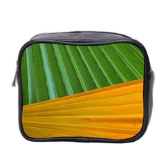 Pattern Colorful Palm Leaves Mini Toiletries Bag 2-side by Amaryn4rt