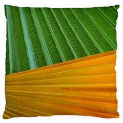 Pattern Colorful Palm Leaves Large Cushion Case (one Side)