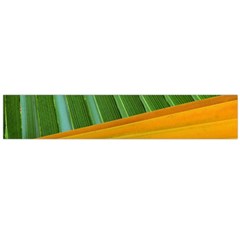 Pattern Colorful Palm Leaves Flano Scarf (large)