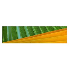 Pattern Colorful Palm Leaves Satin Scarf (oblong)