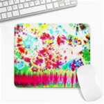 Pattern Decorated Schoolbus Tie Dye Large Mousepads Front