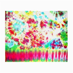 Pattern Decorated Schoolbus Tie Dye Small Glasses Cloth (2-side) by Amaryn4rt