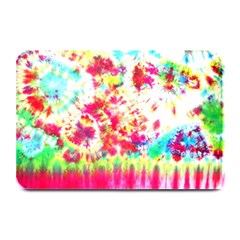 Pattern Decorated Schoolbus Tie Dye Plate Mats