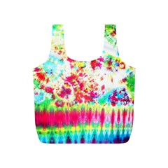 Pattern Decorated Schoolbus Tie Dye Full Print Recycle Bags (s) 