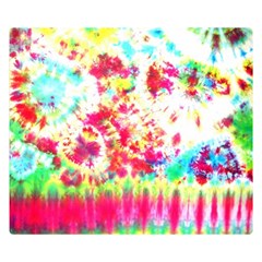 Pattern Decorated Schoolbus Tie Dye Double Sided Flano Blanket (small)  by Amaryn4rt