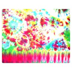 Pattern Decorated Schoolbus Tie Dye Double Sided Flano Blanket (medium)  by Amaryn4rt