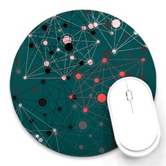 Pattern Seekers The Good The Bad And The Ugly Round Mousepads by Amaryn4rt