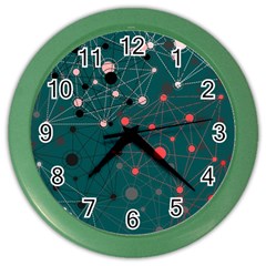 Pattern Seekers The Good The Bad And The Ugly Color Wall Clocks by Amaryn4rt