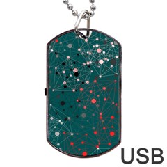 Pattern Seekers The Good The Bad And The Ugly Dog Tag Usb Flash (one Side) by Amaryn4rt