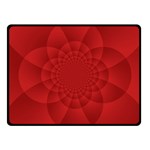 Psychedelic Art Red  Hi Tech Fleece Blanket (Small) 50 x40  Blanket Front