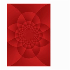 Psychedelic Art Red  Hi Tech Small Garden Flag (two Sides)