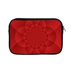 Psychedelic Art Red  Hi Tech Apple iPad Mini Zipper Cases Front