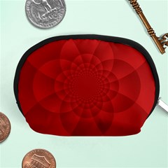 Psychedelic Art Red  Hi Tech Accessory Pouches (medium)  by Amaryn4rt