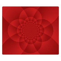 Psychedelic Art Red  Hi Tech Double Sided Flano Blanket (small)  by Amaryn4rt