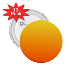 Rainbow Yellow Orange Background 2 25  Buttons (10 Pack) 