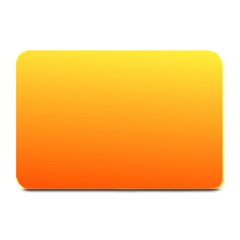 Rainbow Yellow Orange Background Plate Mats