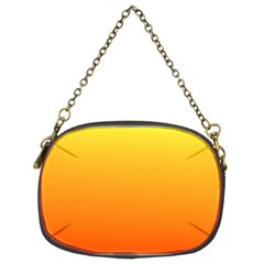 Rainbow Yellow Orange Background Chain Purses (two Sides) 