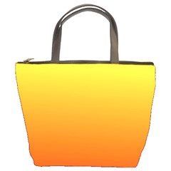 Rainbow Yellow Orange Background Bucket Bags