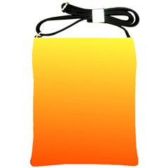 Rainbow Yellow Orange Background Shoulder Sling Bags