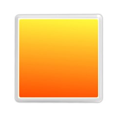 Rainbow Yellow Orange Background Memory Card Reader (square) 