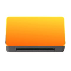 Rainbow Yellow Orange Background Memory Card Reader With Cf by Amaryn4rt