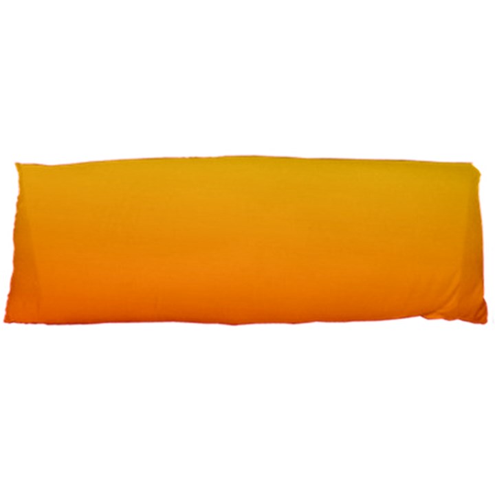 Rainbow Yellow Orange Background Body Pillow Case Dakimakura (Two Sides)