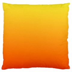 Rainbow Yellow Orange Background Large Cushion Case (one Side)