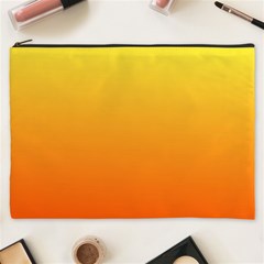 Rainbow Yellow Orange Background Cosmetic Bag (xxxl) 