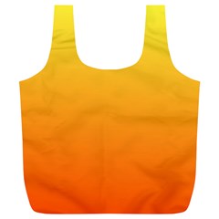 Rainbow Yellow Orange Background Full Print Recycle Bags (l) 