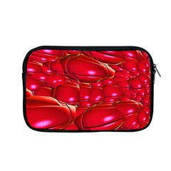 Red Abstract Cherry Balls Pattern Apple Macbook Pro 13  Zipper Case