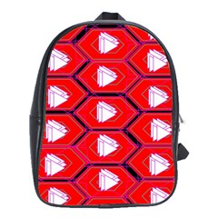 Red Bee Hive School Bags (xl) 