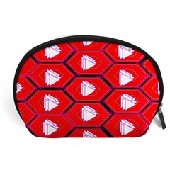 Red Bee Hive Accessory Pouches (large)  by Amaryn4rt